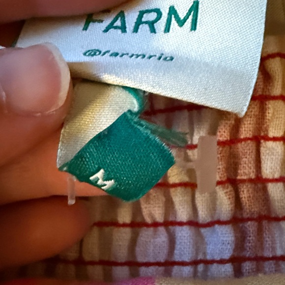 FARM Rio Medium Sunny Multicolor Striped Crop Top - Picture 8 of 11